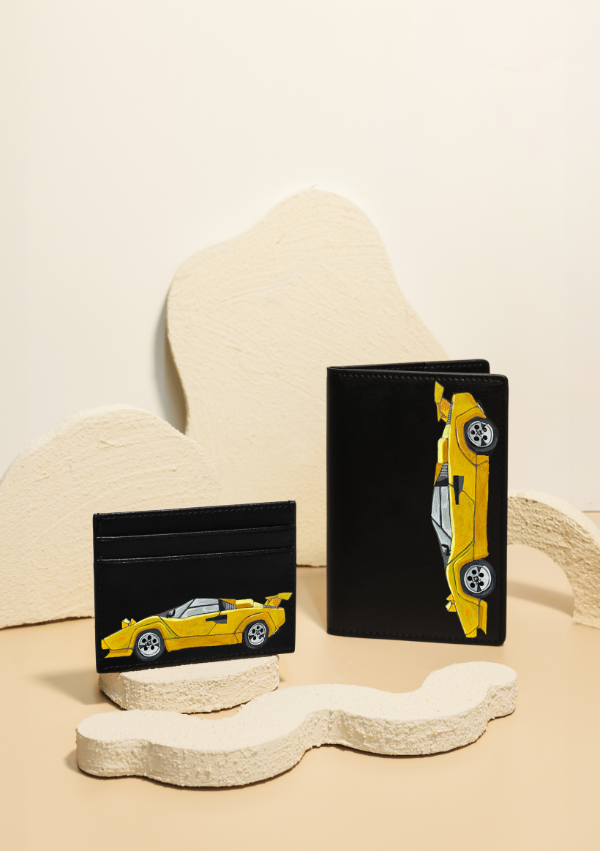 Yellow Bullet Passport Holder
