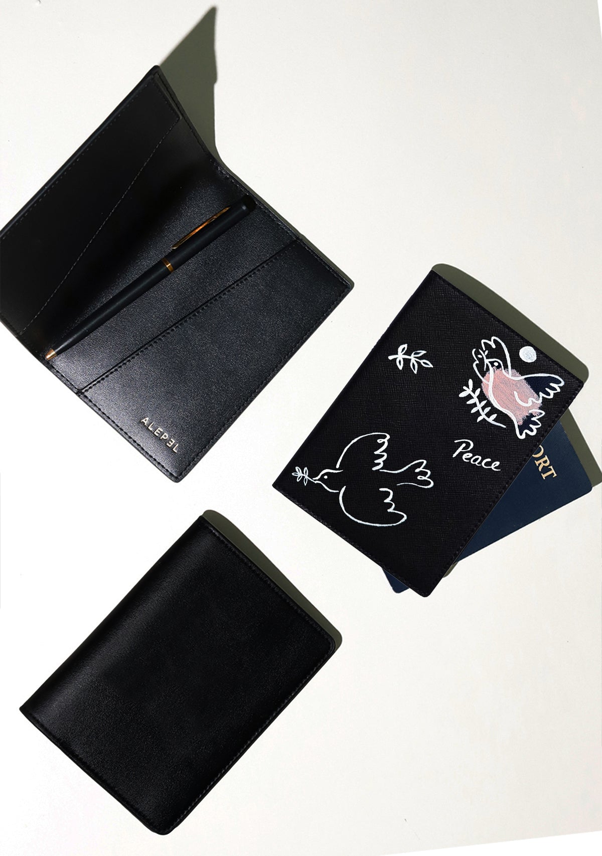 Peace Wings Passport Holder