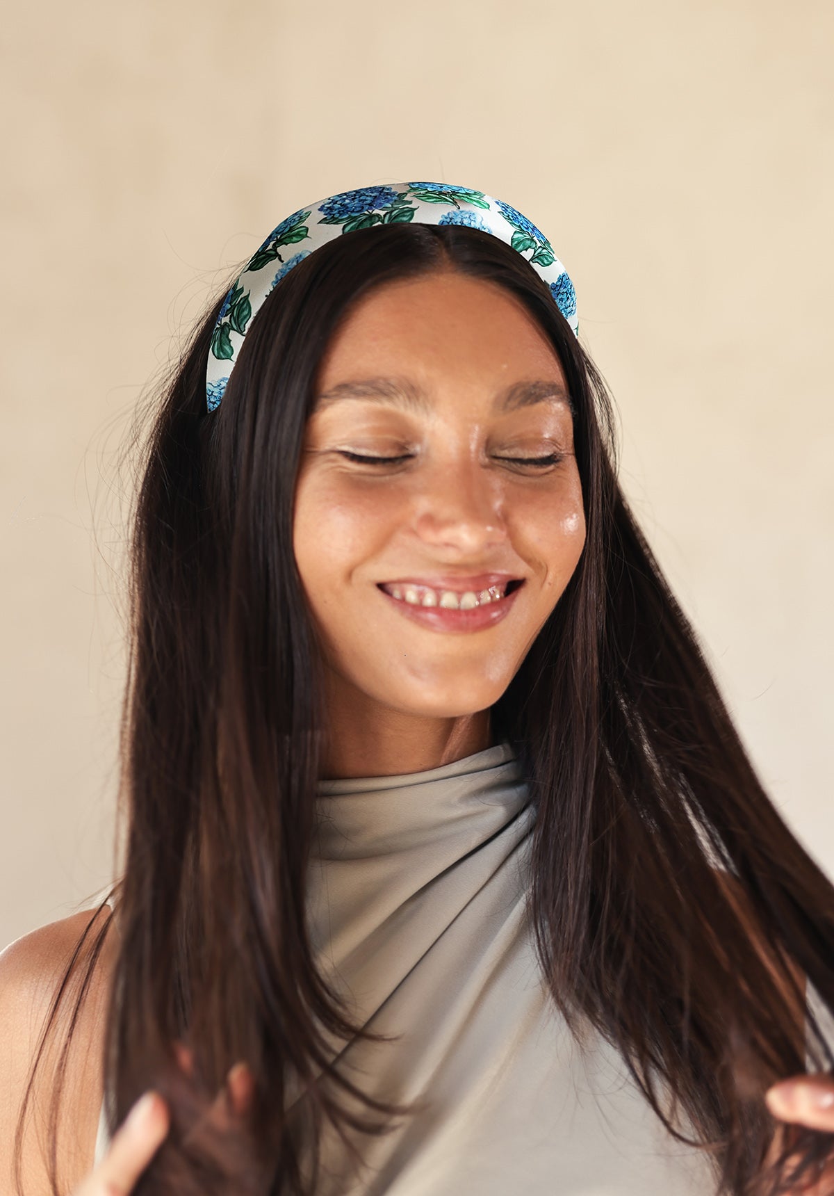 Hydrangea Limited Edition White Headband