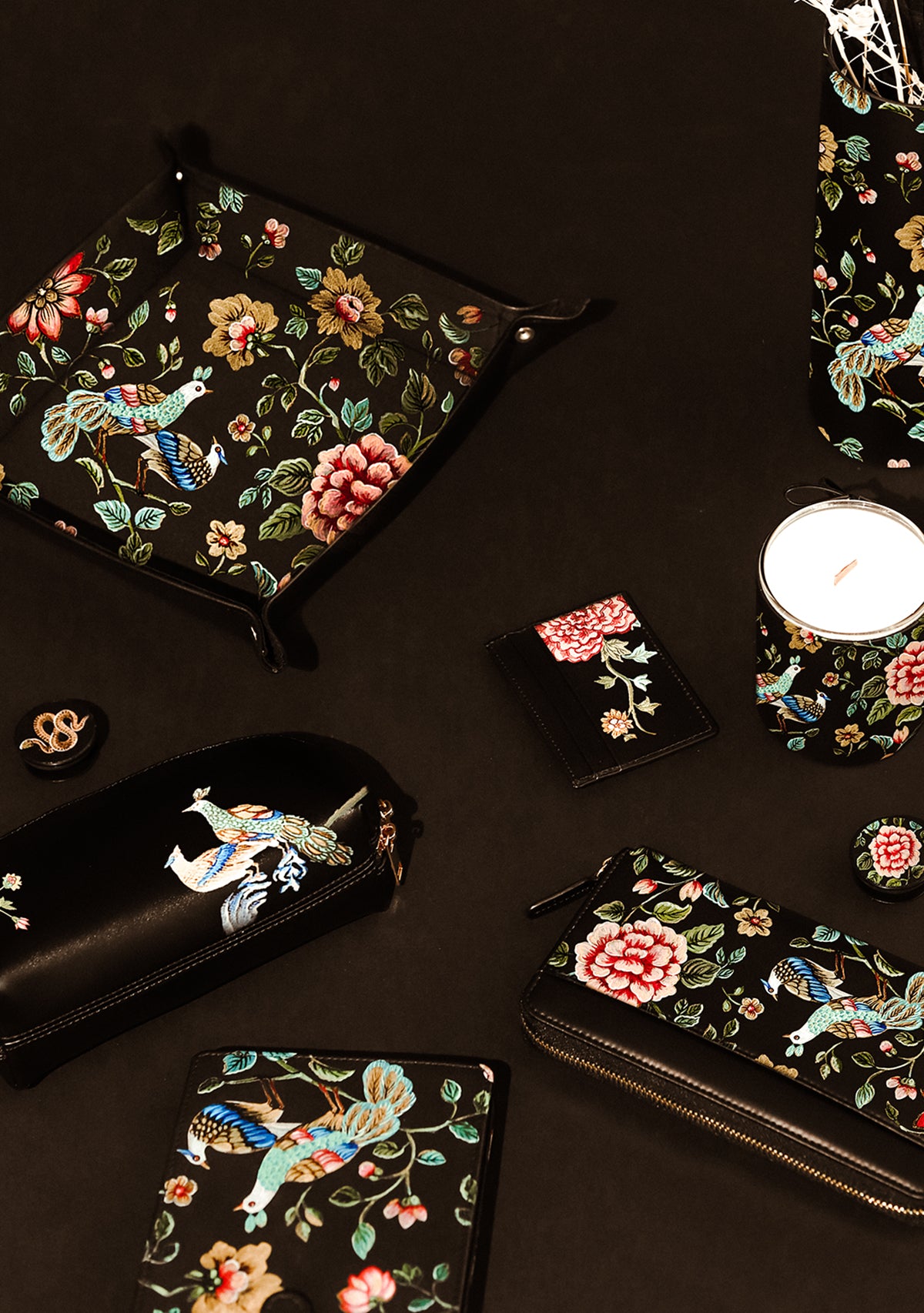 English Porcelain Passport Holder